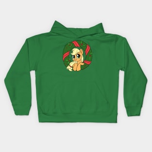 Christmas Applejack Kids Hoodie